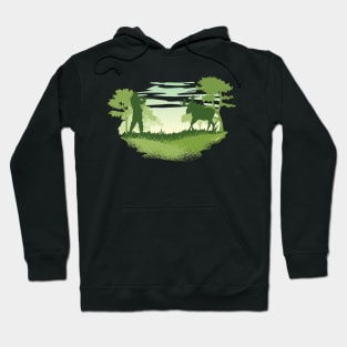 Moose Hunting Adventure Hoodie